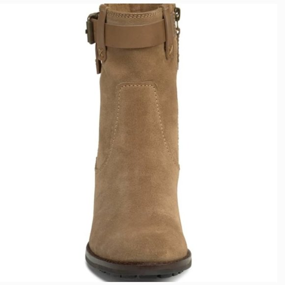 TRASK Madison Waterproof Suede Ankle Bootie 6.5 - Picture 6 of 8